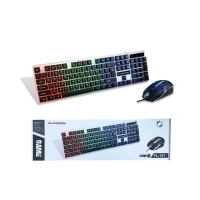 PLATOON PL-357 IŞIKLI OYUNCU KLAVYE MOUSE SET