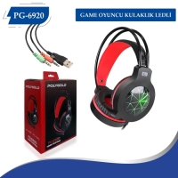 PG-6920 LED OYUNCU KULAKLIĞI GAMING