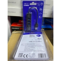 PG-289 USB 3.0 ÇOKLAYICI 3 PORT 1TB USB HUB SD/TF