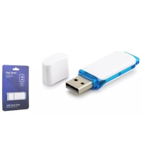 ELBA 16GB FLASH BELLEK 32GB USB2.0 PLASTİK BEYAZ-MAVİ
