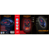 POLYGOLD PG-8812 IŞIKLI OYUNCU MOUSE 3.200dpi