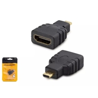 HADRON HDX1267 MICRO HDMI (M) TO HDMI (F) ADAPTÖR SİYAH
