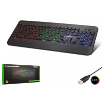HADRON HDX2607 LEDLİ KABLOLU Q KLAVYE
