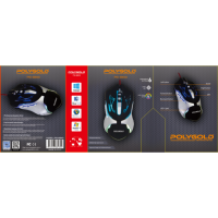 POLYGOLD PG-8813 IŞIKLI OYUNCU MOUSE 3.200dpi