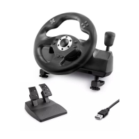 VW9828 OYUNCU DİREKSİYON SETİ 270° 7IN1 PS4/PS3/PS2/PC/XBOX/NINTENDO/ANDROID SİYAH