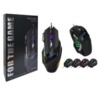 PL-1947 RGB IŞIKLI KABLOLU OYUNCU MOUSE
