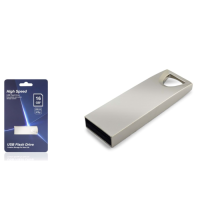 ELBA-16M 16 GB USB 2.0 Metal Gövde Flash Bellek Gümüş