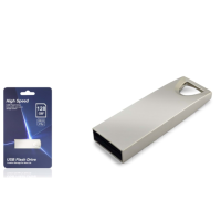 ELBA-128M 128 GB USB 2.0 Metal Gövde Flash Bellek Gümüş