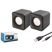 HD6049 Masaüstü Hoparlör 2.0 Kanal USB 3.5 mm