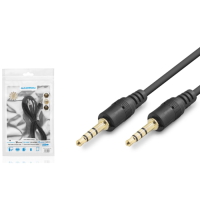HDX1013 3.5 mm TRRS AUX Kablosu 1.2 m