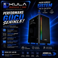 i5-6. NESİL/ESONIC B250 ANAKART/8GB(2x4) RAM/128GB SSD/EVEREST BLAZON KASA